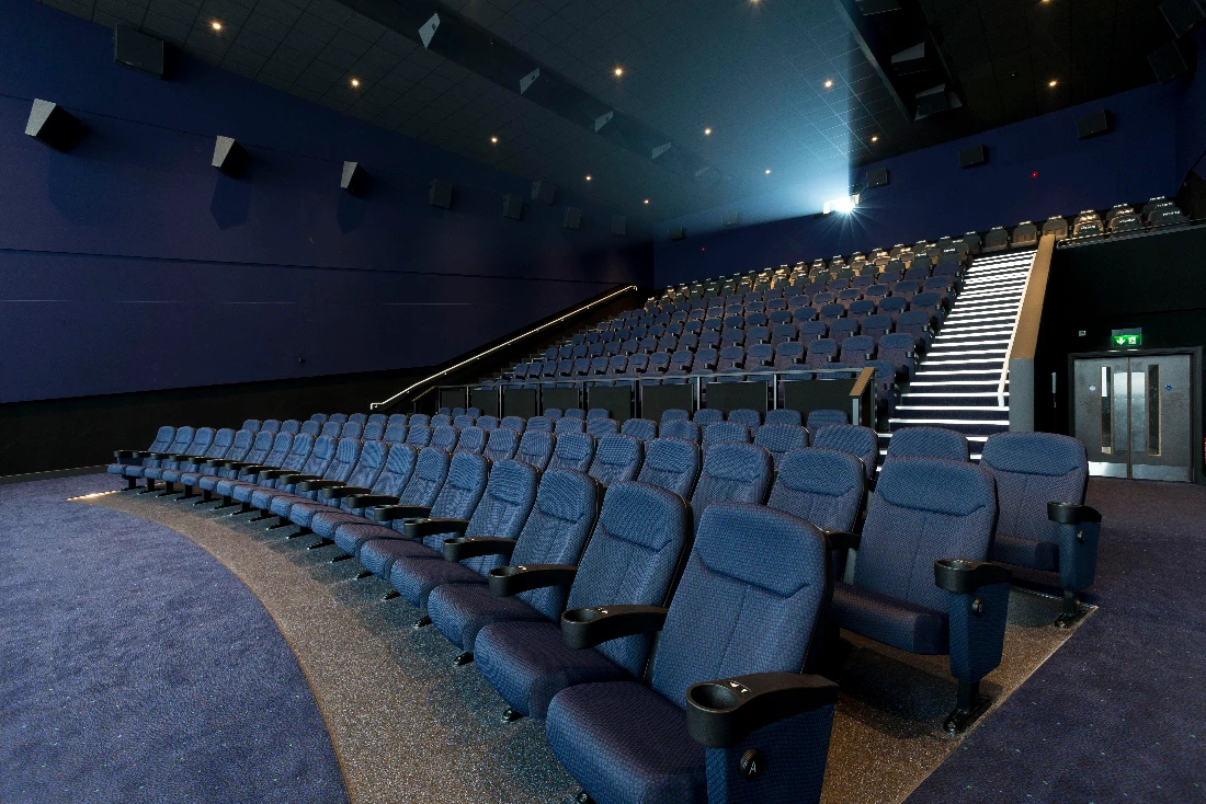 Cinema auditorium seats — events and tickets